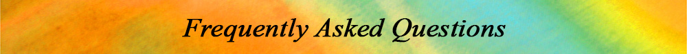 Frequently Asked Questions - Gail Harker Center for Creative Arts