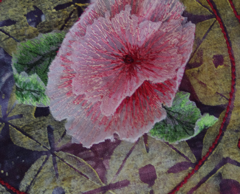 Passion Flowers detail ©Isabel Parker