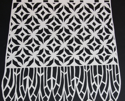 Cut Lace Paper 1 detail ©Isabel Parker