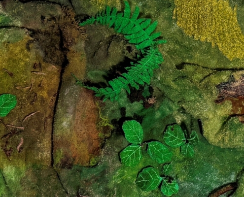 Forest Floor (detail) by Lynette Barnes